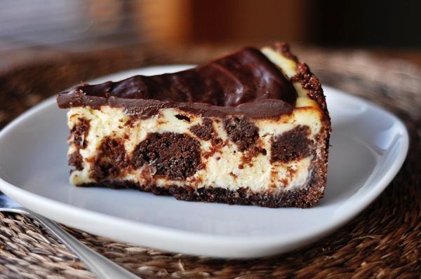 brownies cheesecake